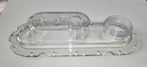 Parti di plastica trasparenti su ordinazione della base di plastica dello stampaggio ad iniezione PE/PP