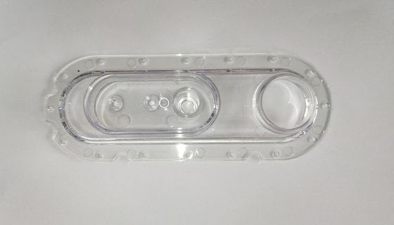 Parti di plastica trasparenti su ordinazione della base di plastica dello stampaggio ad iniezione PE/PP