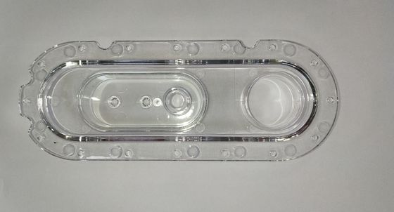 Parti di plastica trasparenti su ordinazione della base di plastica dello stampaggio ad iniezione PE/PP