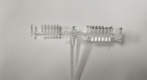 Lucido di struttura stampaggio ad iniezione il prototipo rapido delle parti di plastica dell'ABS delle parti