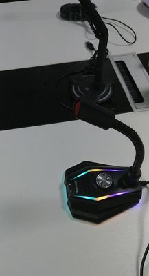 Il computer portatile da tavolino USB del computer ha fissato il microfono di Live Voice Changer Voice Chat del gioco del microfono