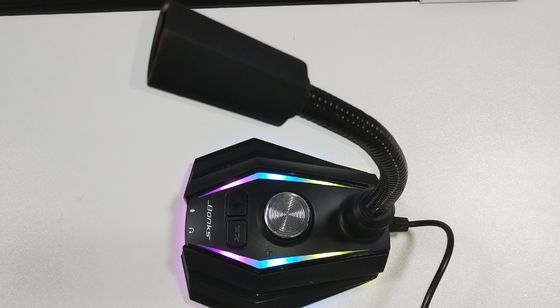 Il computer portatile da tavolino USB del computer ha fissato il microfono di Live Voice Changer Voice Chat del gioco del microfono