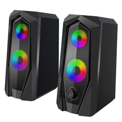RGB Gaming Computer Speaker USB Laptop Piccolo Audio Super Volume Subwoofer desktop